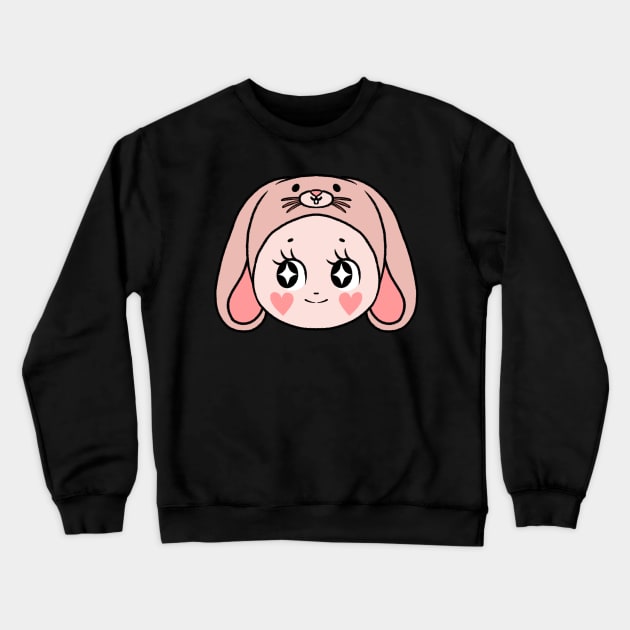 Bunny baby Crewneck Sweatshirt by crisbubastis